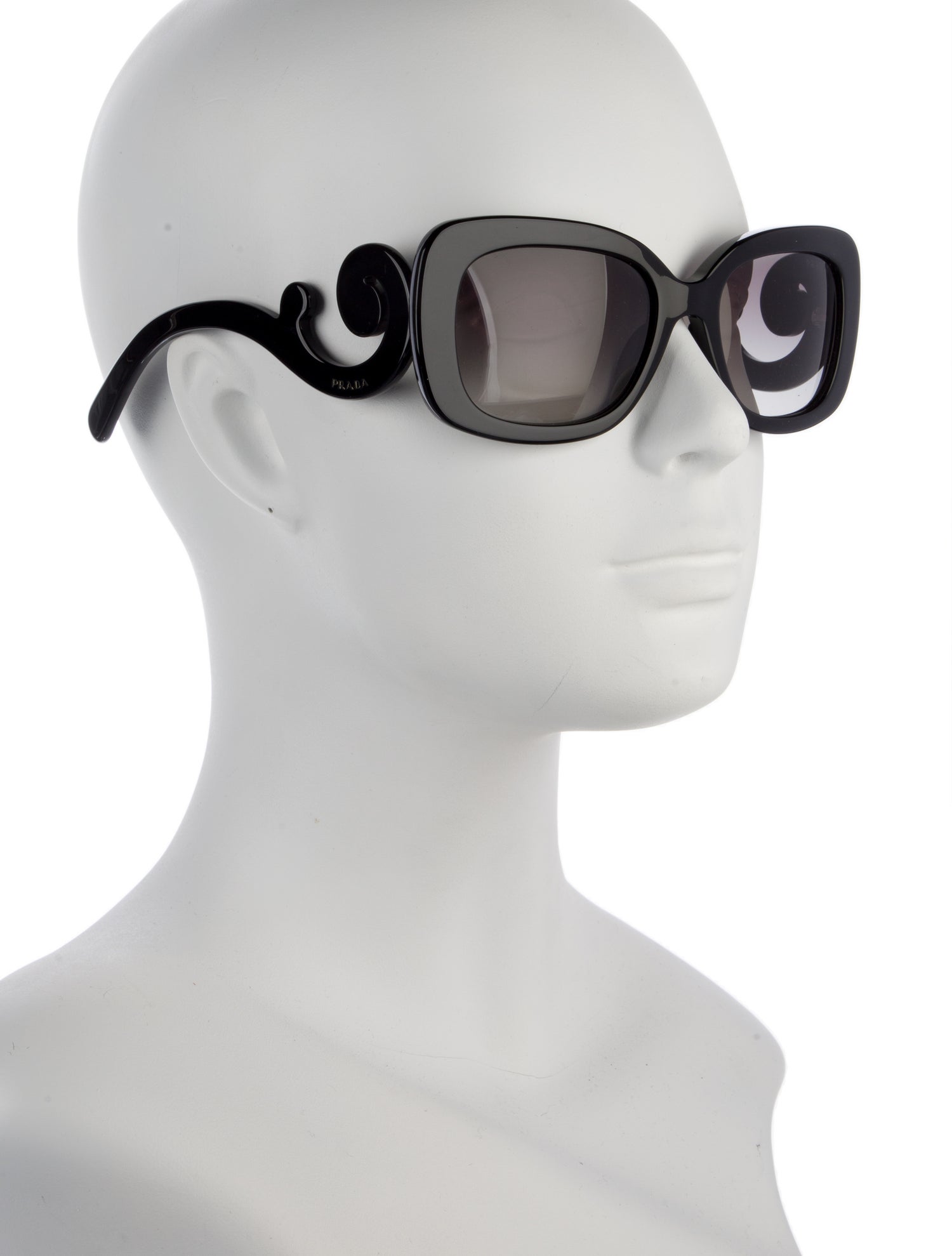 Prada Square Gradient Sunglasses